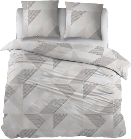 Snoozing Gusta Dekbedovertrek - Extra breed - 260x200/220 cm - Beige