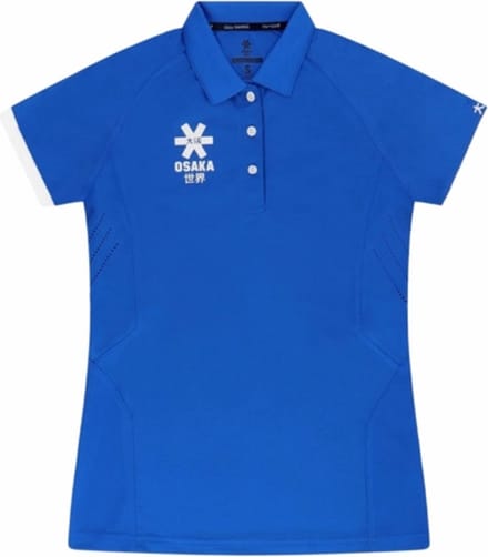 Osaka Women Polo Jersey Blauw kobalt