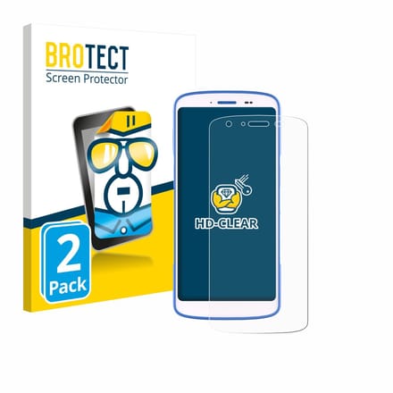BROTECT - Screenprotector voor Zebra HC 25 / HC 55 - Folie Beschermfolie transparant 2 Stuks