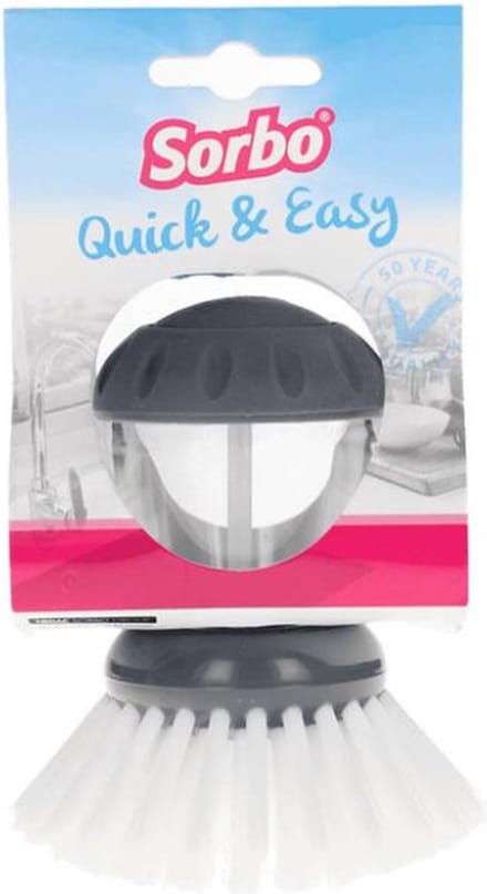 2x Sorbo Quick&Easy Afwasborstel - Met doseerpomp