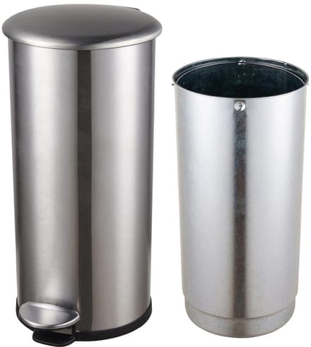 Helit pedaalemmer the zinc 12 liter wit