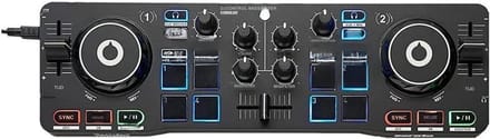 TIM® DJ Controller - DJ - Controller - Zwart - ‎38cm x 6cm x 14cm