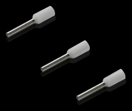 Rittal 4050.730 Adereindhulzen 0.5 mm² Deels geïsoleerd Wit 500 stuk(s)