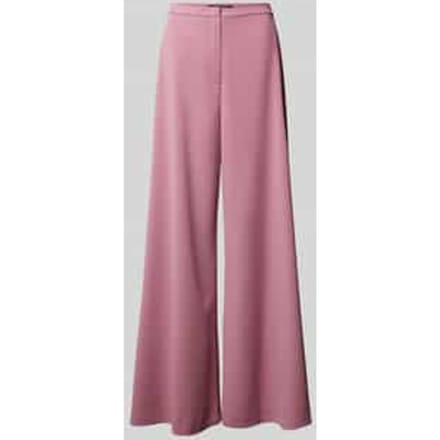 Wide leg stoffen broek met verborgen sluiting