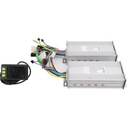 36V 48V 1000W Dubbele Aandrijfmotor Borstelloze Controller LCD-Display Kleurenscherm Kit voor Elektrische white
