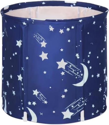 Zitbad - Bath Bucket - Bad Bucket - 70x70cm - Blauw