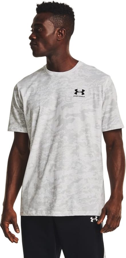 Under Armour T-shirt UA top met korte mouwen en all-over logo