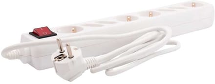 Benson Stekkerdoos - 8 aansluitpunten - met schakelaar - 1.5 meter kabel - CE-gecertificeerd