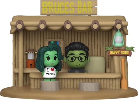 Funko SheHulk Verzamelfiguur Marvel POP! Mini Moment Bar Scene 9 cm Multicolours
