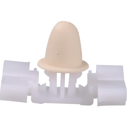 Lot de 10 clips de moulure latérale, blancs pour BMW : 51131960054