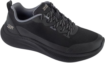 Skechers Bobs Moda Flex Textiel Dames Zwarte Sneakers