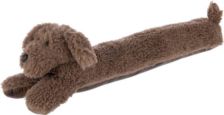 J-Line tochtrol Hond - polyester - bruin