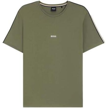 T-shirt Korte Mouw BOSS Lightweight Unique T-Shirt Green