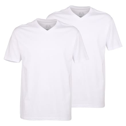 CECEBA Konvex 2-pack Heren T-shirt - Wit