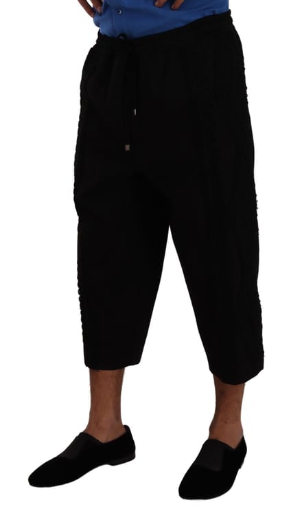 Kortere Broek met Kantdetail
