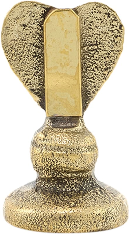 Doing Goods Holly Heart Card Holder - Gold Matt