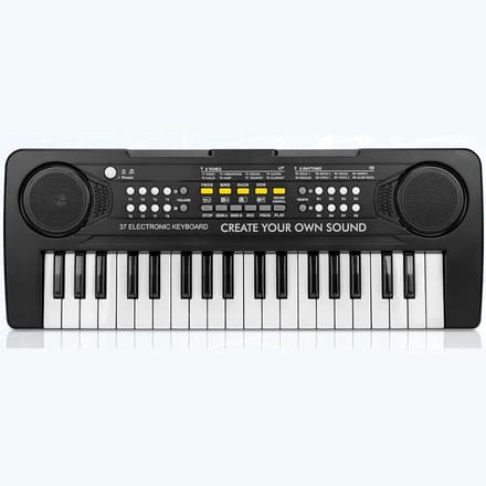 JMZR® Kinder Piano - Kinderspeelgoed - Baby Keyboard - Zwart