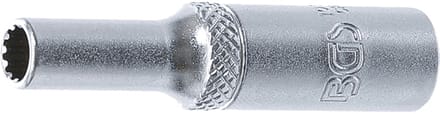 BGS Dopsleuteldop Gear Lock, diep - 1/4 - 5 mm