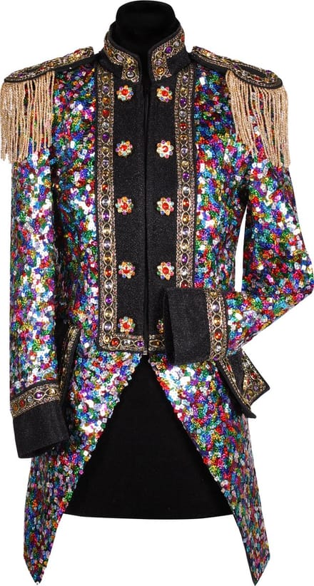 Carnavalsjas Dames - Sequinmaster - Carnaval - Verkleedkleren Vrouwen - Mix Van Kleuren - Luxe - Maat S