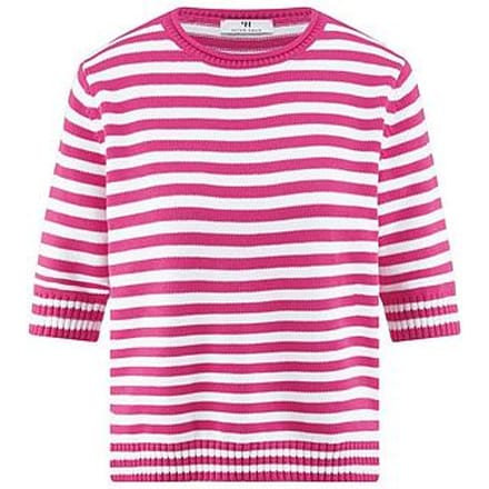 Trui ronde hals Van Peter Hahn pink