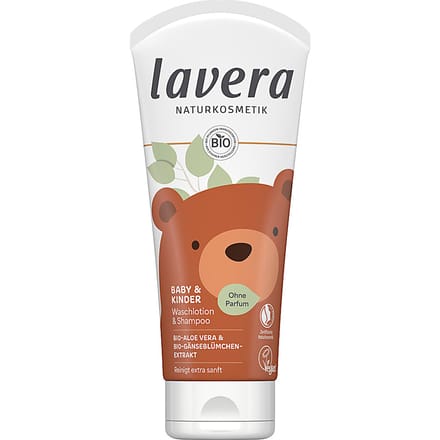 Lavera Baby & Kinder Sensitiv Waslotion & Shampoo