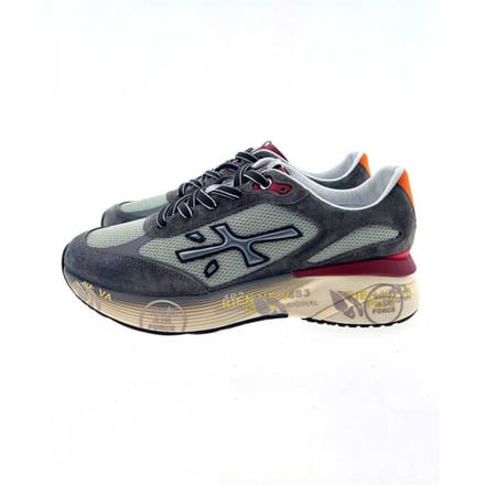 Premiata Moerun Sneakers - Suède - Heren - Grijs - Maat 44