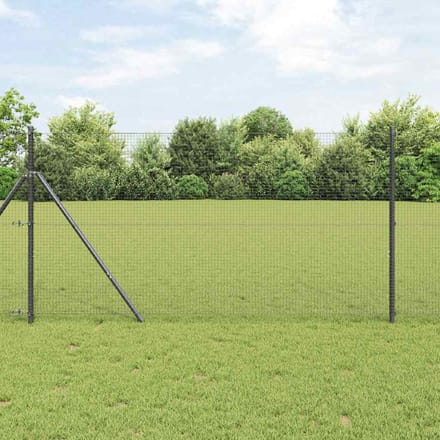 vidaXL - Gelast - gaashek - 5000 - x - 100 - cm - Grijs