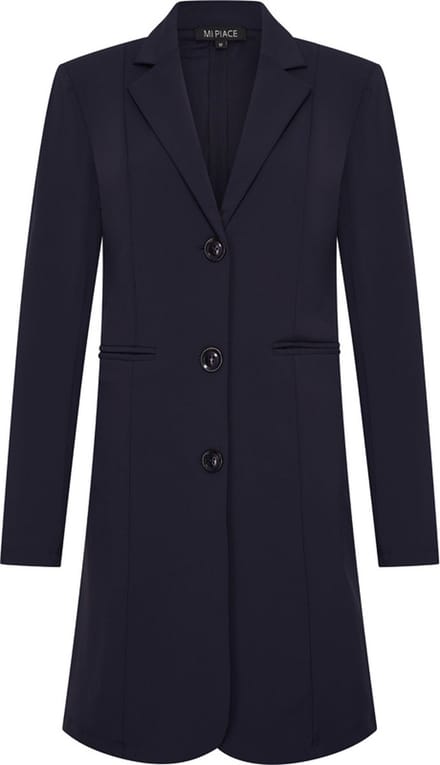 MI PIACE - Travel Lange Blazer Uni 2132 Dark Blue - Maat : L