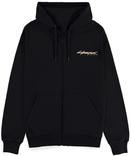 Cyberpunk 2077 - Night city Vest met capuchon - M - Zwart