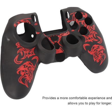 Zachte Siliconen Case Grip Shell Cover voor Controller Rood