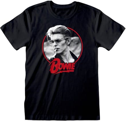 David Bowie - Smoking T-Shirt Black-M