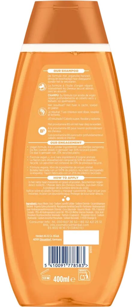 Schauma Shampoo Arganolie & Repair 400ML