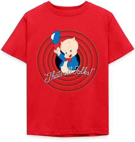 Looney Tunes Porky Pig T-Shirt Kinderen