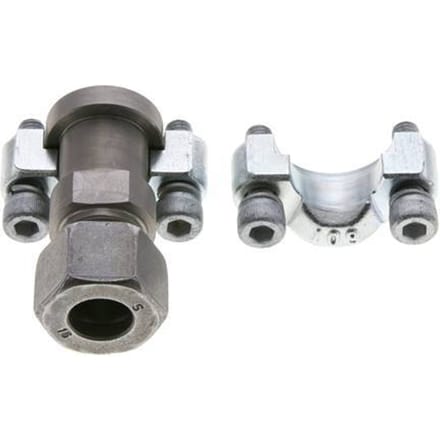 1/2'' SAE Flens 6000 psi Staal met 16S (M24x1.5) ISO 6162-2