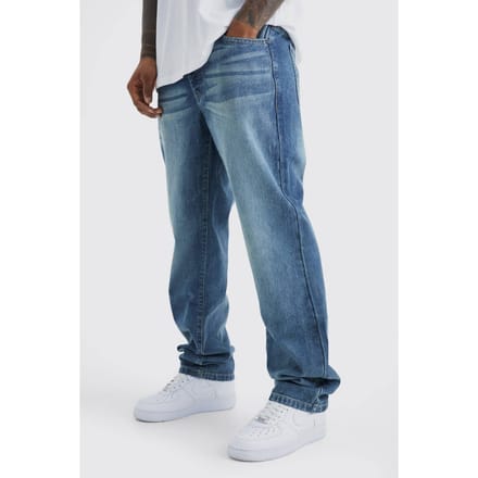 Relaxte stug gewassen jeans | Vintage Blue | Size 28R