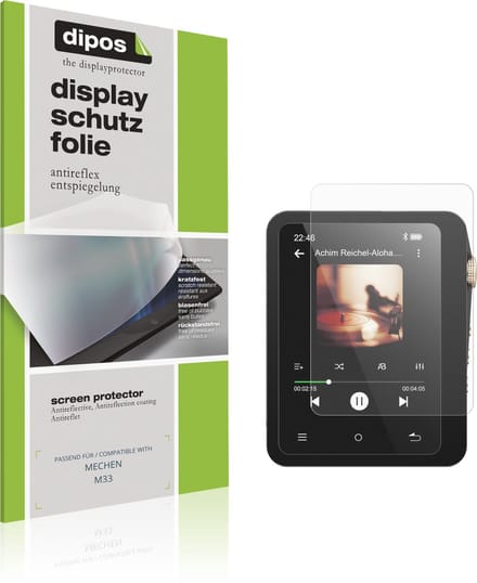 dipos – 4x Matte Beschermfolie geschikt voor MECHEN M33 | Krasbestendige & antireflecterende Screenprotector Ultra-Thin