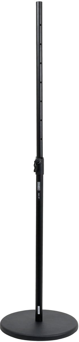 Luidsprekerstatief 110-181 cm - Innox IVA37 met ronde basis - Zwart