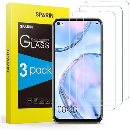 Beschermfolie - LittleMonkey - Huawei P40 Lite (4G) - Set van 3 - Gehard glas - 9H hardheid