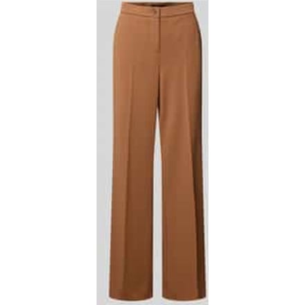 Wide leg broek met steekzakken model 'Hillda'