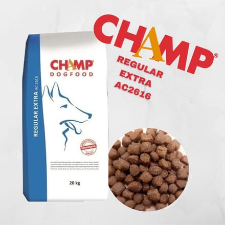 Champ Regular extra 20 kg hondenvoer + zachte beloning kip