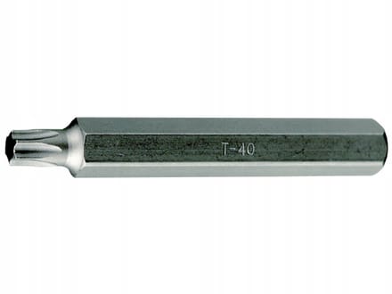 Teng Tools Torx-bit TX40, 75 mm lengte, 10 mm grip