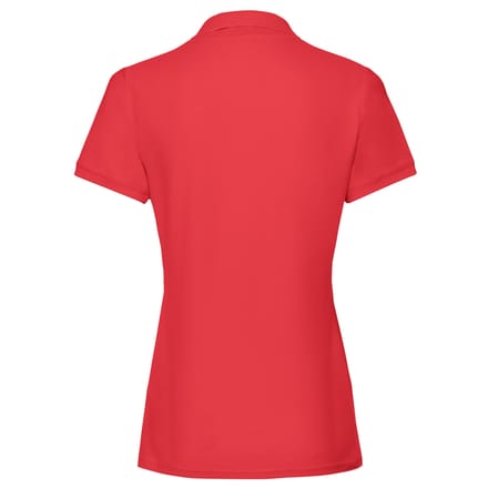 Fruit of the Loom Dames/dames Premium Poloshirt (Rood)