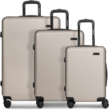 Smartbox Edition 05 4 wielen Kofferset 3-delig - Harde bagage - Combinatieslot - greige