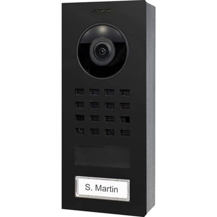 DoorBird D1101V AP Buitenunit voor Deurintercom Bluetooth, WiFi, LAN Grafietzwart (zijdemat)