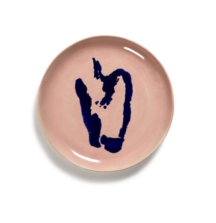 Serax Feast Bord M - Set - pink/peper blauw