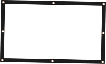 Projectiescherm - Buiten Scherm - Films Kijken - Kreukvrij Polyester - 120 Inch - Wit