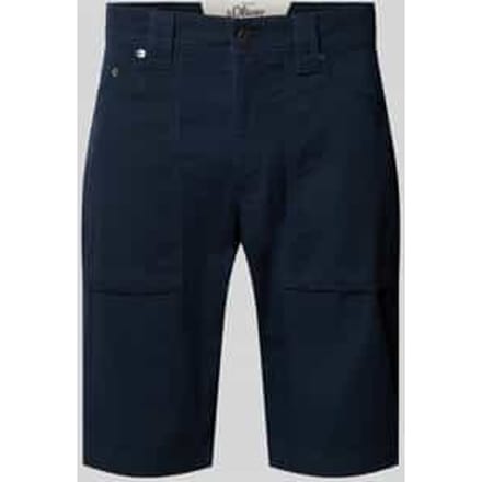 regular fit cargoshorts van katoenmix