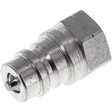 Stalen DN 10 Hydraulische Koppeling Insteeknippel G 3/8 inch Binnendraad ISO 7241-1 A D 16mm