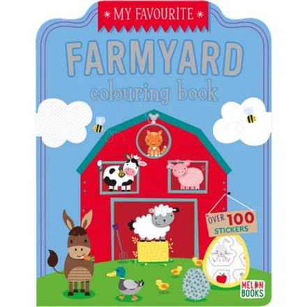 My Favourite Boerderij Kleurboek met Stickers