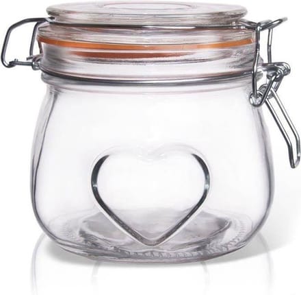Pot met Beugelsluiting Glas 500 ml - Inmaakpot - Weckpot - Confituren